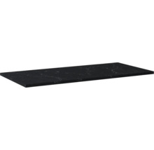 Waschtischplatte Jungborn 100,8x46 cm Marquina schwarz