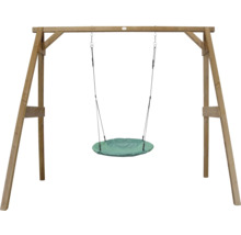 Holzschaukel mit Nestschaukel