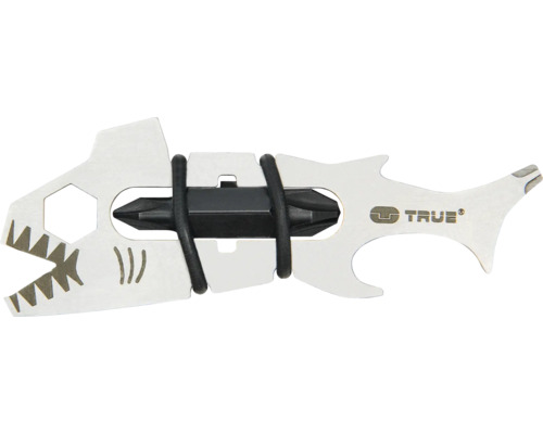 Multifunktionswerkzeug in Hai-Form mit Schraubendreher-Bit