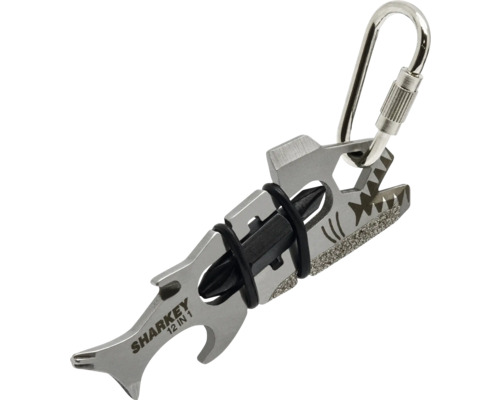 Sharkey 12-in-1 Multifunktionswerkzeug mit Karabinerhaken