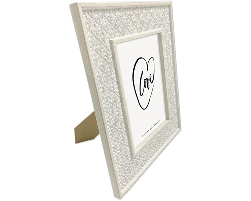 Dekorativer Bilderrahmen mit Muster und Staffelei