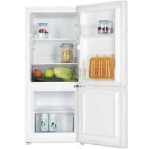 Geöffneter Kühlschrank mit Lebensmitteln