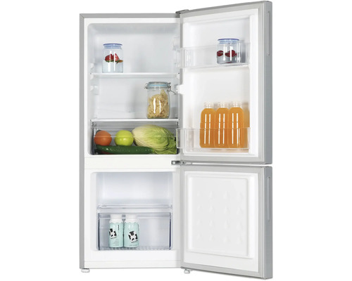Geöffneter Kühlschrank mit Lebensmitteln