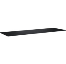 Waschtischplatte Jungborn 161x46 cm schwarz