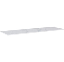 Waschtischplatte Jungborn 161x46 cm Calacatta weiß