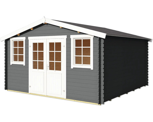 Gartenhaus mit Doppeltür und Fenstern