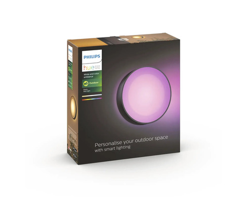Verpackung einer Philips Hue Outdoor Wandleuchte