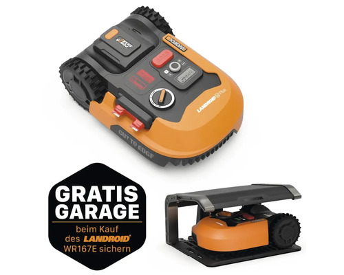 M hroboter WORX Landroid M700 Plus WR167E mit WiFi und HORNBACH AT