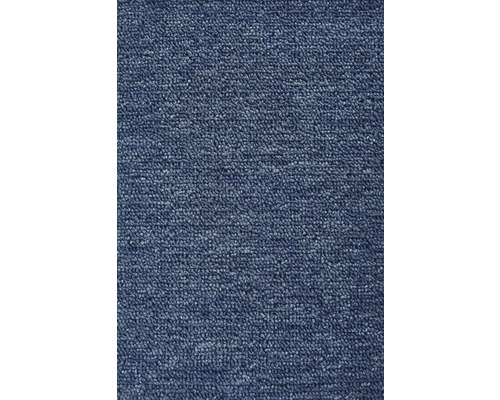 Teppichboden Schlinge Rambo blau FB84 500 cm breit (Meterware) Nahaufnahme eines Teppichbodens
