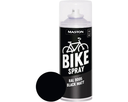 Maston BIKE RAL9005 schwarz matt 400 ml