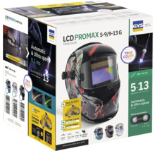 Verpackung einer GYS LCD Promax 5-9/9-13 G Schweißmaske