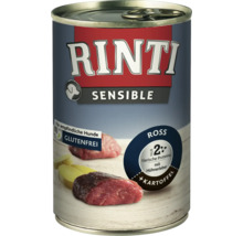 Rinti Sensible Hundenassfutter in Dose mit Rind, Hühnerleber und Kartoffel