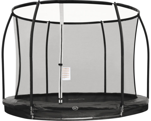 Rundes Gartentrampolin mit Sicherheitsnetz