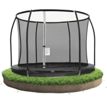Trampolin mit Sicherheitsnetz für den Garten