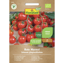 FloraSelf Rote Murmel Tomatensamenpackung mit Bio Siegel