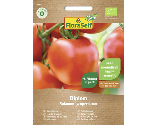 Gemüsesamen FloraSelf Bio Tomate 'Diplom'
