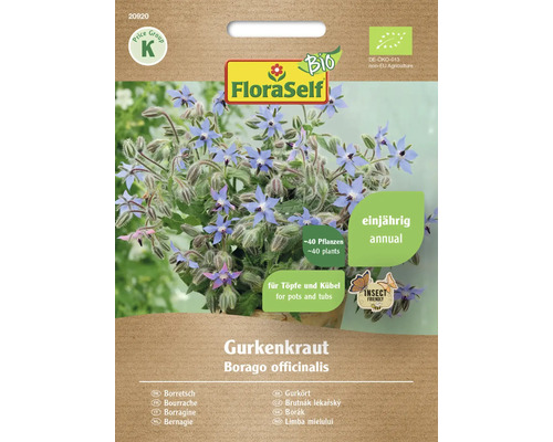 Kräutersamen FloraSelf Bio Boretsch