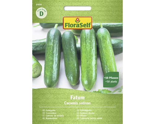 Gemüsesamen FloraSelf Salatgurke 'Fatum'