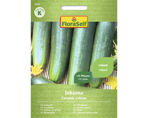 Gemüsesamen FloraSelf Salatgurke 'Johanna'