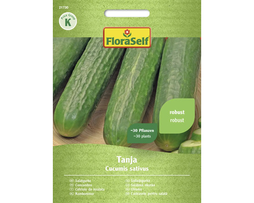 Gemüsesamen FloraSelf Salatgurke 'Tanja'