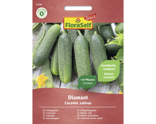 Gemüsesamen FloraSelf Select Einlegegurke 'Diamant F1'