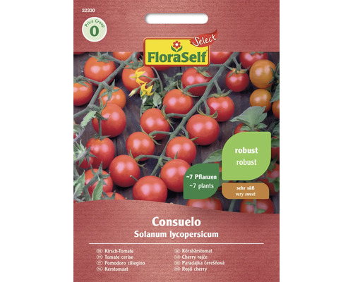 Gemüsesamen FloraSelf Select Kirschtomate 'Consuelo'