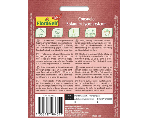 Samenpackung Consuelo Solanum lycopersicum