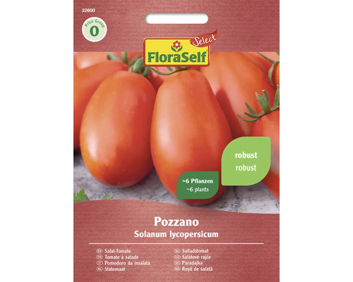 Gemüsesamen FloraSelf Select Tomate 'Pozzano F1'
