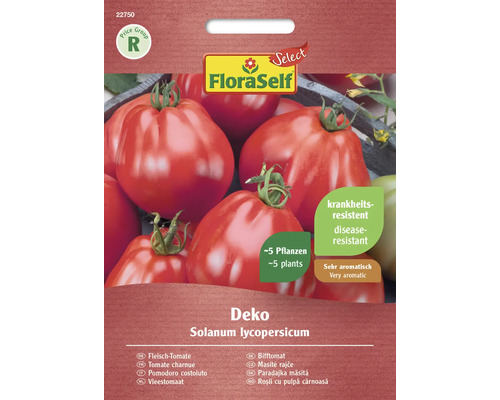 Gemüsesamen FloraSelf Select Fleischtomate 'Deko F1'