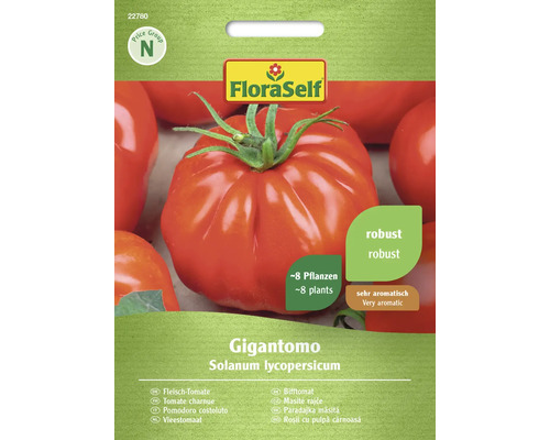 Gemüsesamen FloraSelf Fleischtomate 'Gigantomo F1 '