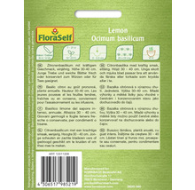 FloraSelf Zitronenbasilikum Saatgutpackung