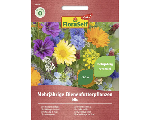 Blumenmischung FloraSelf Select 'Mehrjährige Bienenfutterpflanzen'