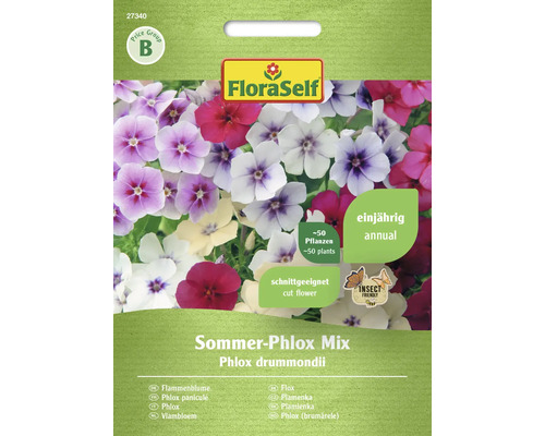 Blumensamen FloraSelf Flammenblume/Sommer-Phlox Mischung