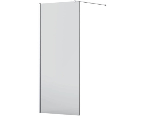 Raumdusche Jungborn SETTE 900x2000 mm Klarglas silber mit Schmutzabweisende Glasbeschichtung