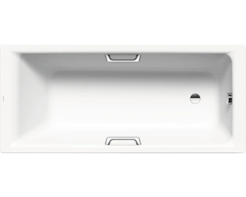 Rechteckbadewanne Kaldewei Puro Star 693 80x170 cm alpinweiß matt 259500010711 Rechteckige Badewanne mit Griffen