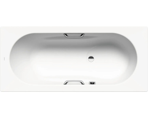 Rechteckbadewanne Kaldewei Vaio Set Star 957 70x160 cm alpinweiß matt 233700010711 Rechteckige Badewanne mit Griffen