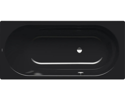 Rechteckbadewanne Kaldewei Vaio 960 80x170 cm schwarz glänzend 234000010701 Rechteckige Badewanne aus Stahl-Emaille, Aufsicht
