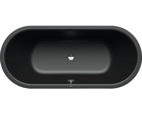 Ovale Badewanne Kaldewei Classic Duo Oval 113 75x170 cm schwarz matt 291400010676