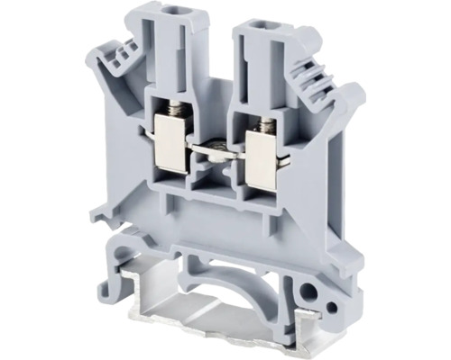 Verbindungsklemme Reihenklemme 0,2-2,5 mm², grau, 1-polig, 1 Stück