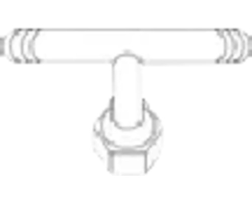 T-Stück Fitting mit Gewinde