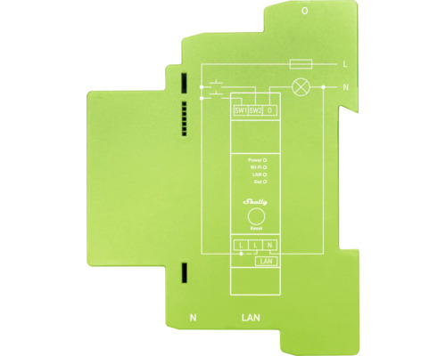 Schaltplan für Shelly Smart Home Geräte