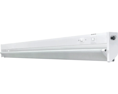 Weiße LED Unterbauleuchte mit Schalter und Stecker