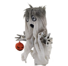 Halloween Dekoration Geist mit Kürbis