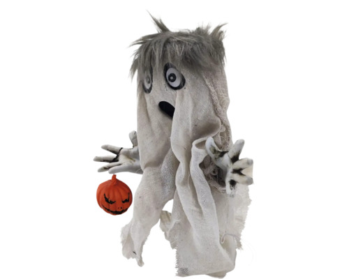 Halloween Dekoration Geist mit Kürbis