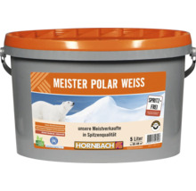 Meister Polar Weiss Innenfarbe im Eimer, 5 Liter