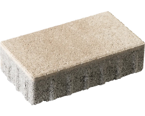 Einzelner Pflasterstein aus Beton