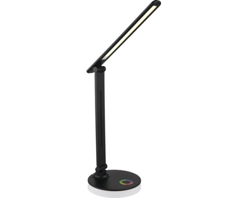 Schwarze LED-Tischleuchte