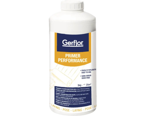Gerflor Primer Grundierung für Vinyl-Dielen und Fliesen 1 kg Gerflor Primer Performance, 3 Kilogramm, zur Untergrundvorbereitung