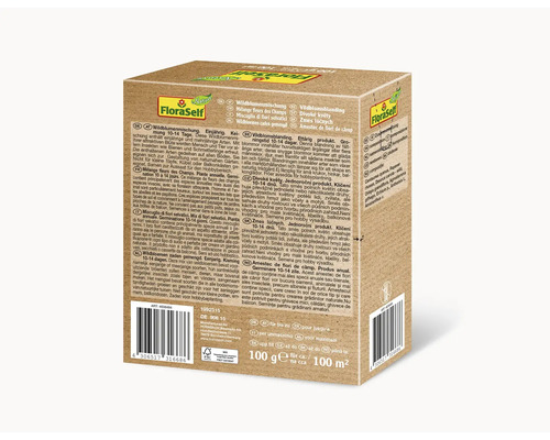 FloraSelf Wildblumenmischung für circa 100 Quadratmeter