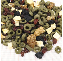 Nagertrockenfutter mit Gemüse und Trockenfrüchten